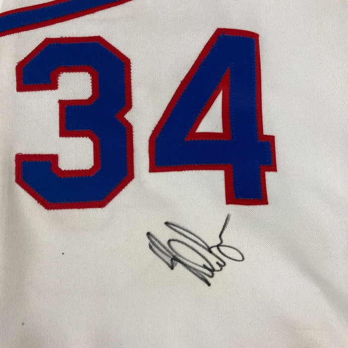 Nolan Ryan Signed Authentic 1980's Texas Rangers Jersey With JSA COA