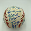 1995 Atlanta Braves World Series Champs Team Signed W.S. Baseball Beckett COA