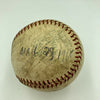 Mickey Lolich Signed Career Win No. 25 Final Out Game Used Baseball Beckett COA