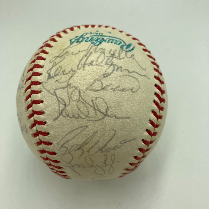 1977 NY Yankees World Series Champs Team Signed Baseball Thurman Munson Beckett