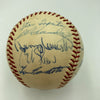 1963 Milwaukee Braves Team Signed National League Baseball JSA COA