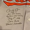 Cal Ripken Jr. 1998 Signed Game Used 1998 All Star Game Jersey & Pants JSA COA