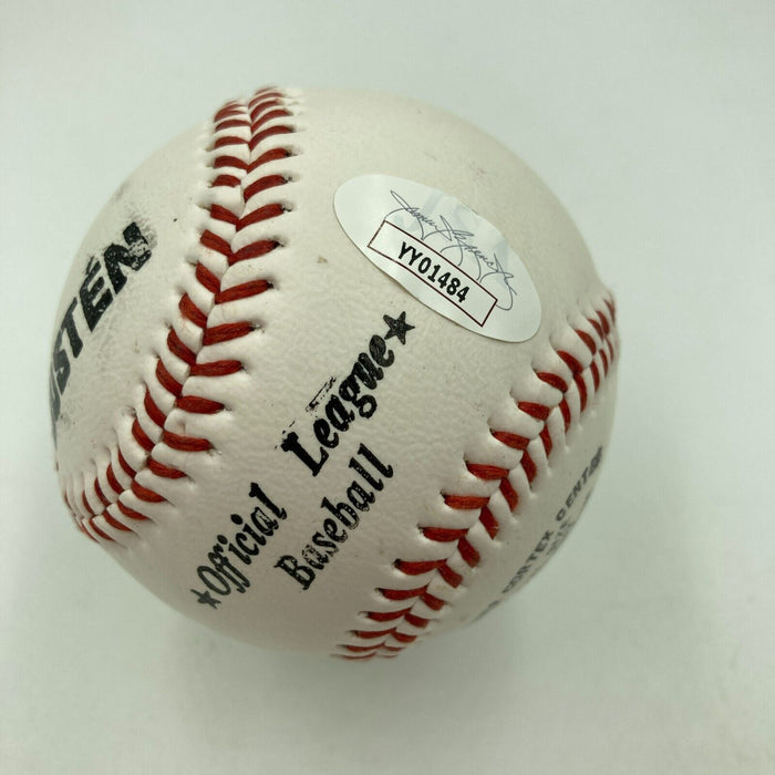 Hank Aaron Signed Official League Baseball With JSA COA