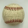 1970's Los Angeles Dodgers Old Timer's Day Multi Signed Baseball PSA DNA