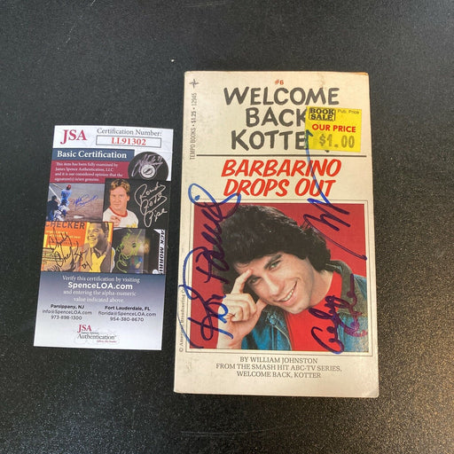 Welcome Back Kotter Cast Signed Vintage 1970's Book With JSA COA