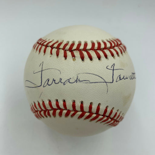 Farrah Fawcett Single Signed National League Baseball Beckett COA VERY RARE