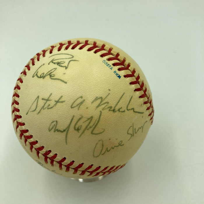 This Week In Baseball Broadcast Crew Signed 1991 All Star Game Baseball JSA COA