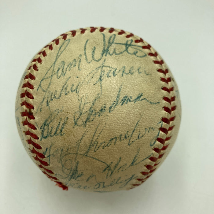Ted Williams 1955 Boston Red Sox Team Signed Official American League Baseball