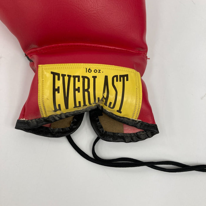 Muhammad Ali Signed Everlast Boxing Glove Silver Ink Signature JSA COA