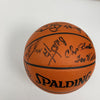 1997-98 Chicago Bulls NBA Champs Team Signed Game Basketball The Last Dance JSA