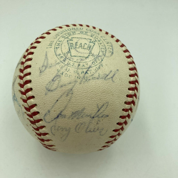 Harmon Killebrew Brooks Robinson Rod Carew 1950's Legends Signed Baseball JSA