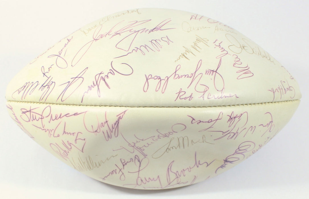 1975 Los Angeles Rams Team Signed Presentation Game Football 41 Sigs JSA COA