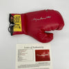 Muhammad Ali Signed Everlast Boxing Glove Silver Ink JSA  COA