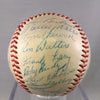 Stunning 1958 Detroit Tigers Team Signed Autographed Baseball Al Kaline PSA DNA