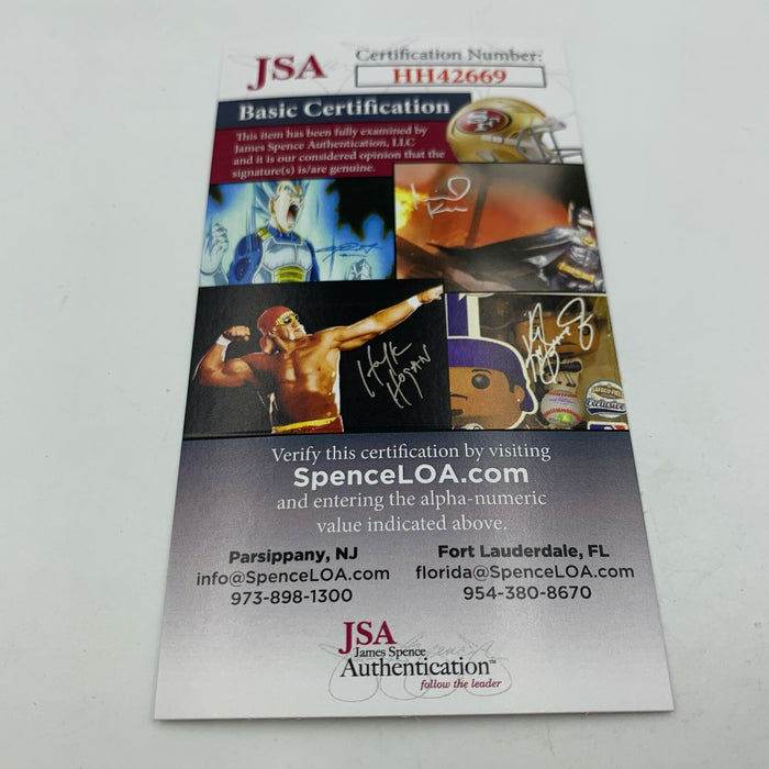 Billy Mayfair Signed Autographed Golf Ball PGA With JSA COA