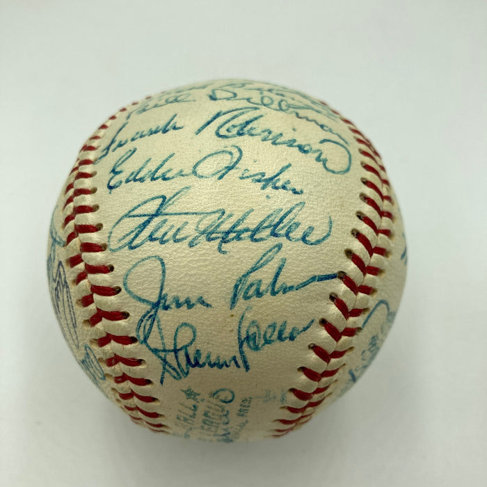 Beautiful 1967 Baltimore Orioles Team Signed American League Baseball JSA COA