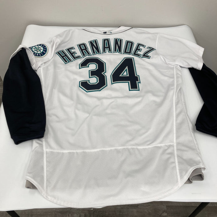 Felix Hernandez 2016 Seattle Mariners Game Used Jersey With COA