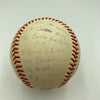 Joe Morgan Signed Heavily Inscribed Career STAT Baseball Reggie Jackson COA