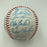 Vintage 1986 New York Mets World Series Champs Team Signed Baseball JSA COA