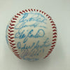 Vintage 1986 New York Mets World Series Champs Team Signed Baseball JSA COA