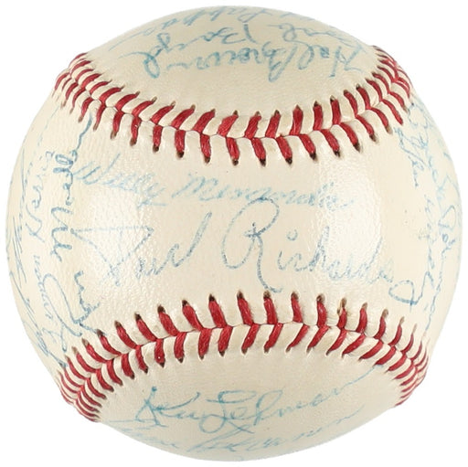 Beautiful 1958 Baltimore Orioles Team Signed American League Baseball  JSA COA