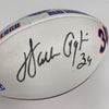 Walter Payton Signed 1986 Super Bowl Presentational Football Beckett COA