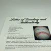 Mickey Mantle Willie Mays Hank Aaron 500 Home Run Signed Baseball PSA DNA