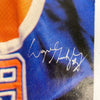 Wayne Gretzky Signed Vintage Oilers Photo JSA COA
