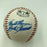 Hank Aaron Hall Of Fame Signed Cracker Jack Old Timers Game Baseball Beckett COA