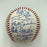 Derek Jeter Mariano Rivera Pre Rookie 1995 Columbus Clippers Signed Baseball JSA