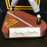 Rare Mickey Mantle Signed Original Salvino Mastermold #3/8 Foot Damaged With COA