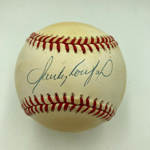 Sandy Koufax Signed Autographed Official National League Baseball With JSA COA