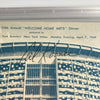 Cal Koonce Signed 1969 New York Mets Shea Stadium Postcard PSA DNA RARE