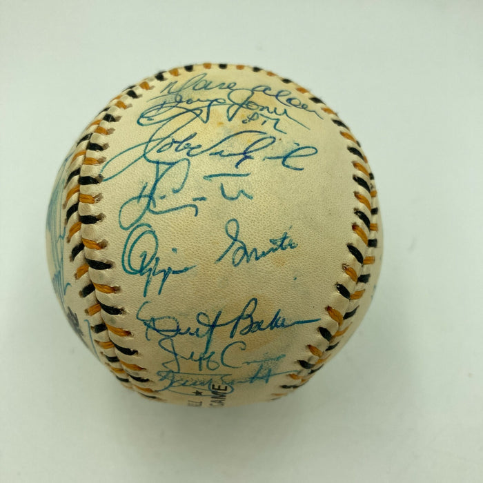 1994 All Star Game National League Team Signed Baseball Barry Bonds PSA DNA COA