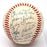 Stunning Joe Dimaggio NY Yankees Legends Signed 1967 Old Timers Day Baseball PSA