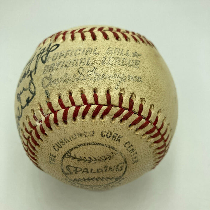 Stan Musial Signed 1st Ball Thrown Out 1974 NLCS Playoffs Game Used JSA COA
