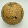 1953 Milwaukee Braves Team Signed Baseball JSA COA