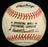Philadelphia Phillies Legends Multi Signed Baseball Richie Ashburn PSA DNA COA