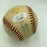 1940 Joe Dimaggio Playing Days Signed Baseball "Welcome To America!" JSA COA