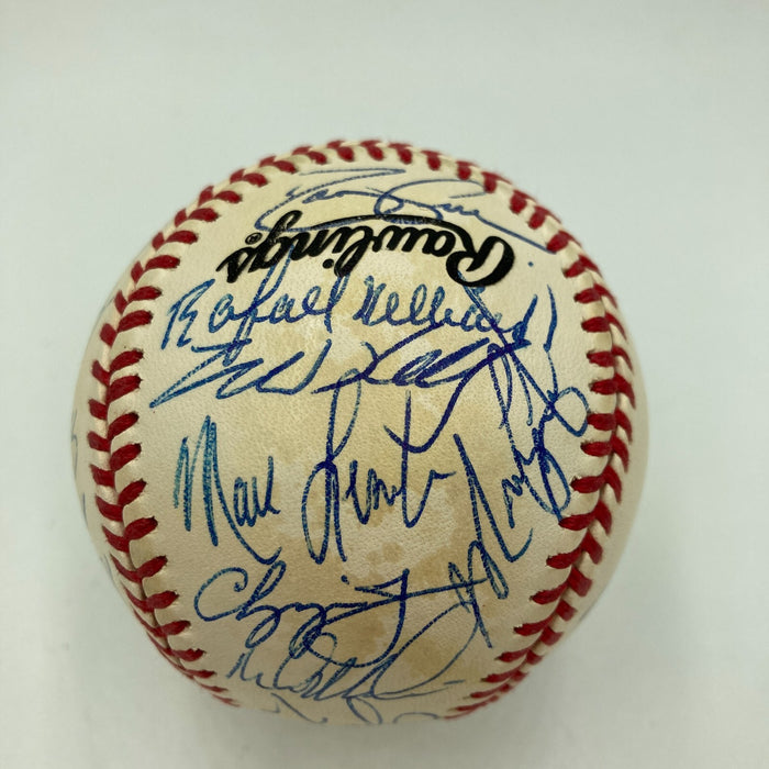 1995 Atlanta Braves World Series Champs Team Signed National League Baseball JSA
