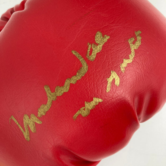 Muhammad Ali "The Greatest" Signed Inscribed Everlast Boxing Glove PSA DNA COA