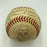 1954 New York Giants World Series Champs Team Signed Baseball Willie Mays JSA