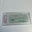 Bill Russell Signed Autographed Bank Check PSA DNA Boston Celtics HOF Legend