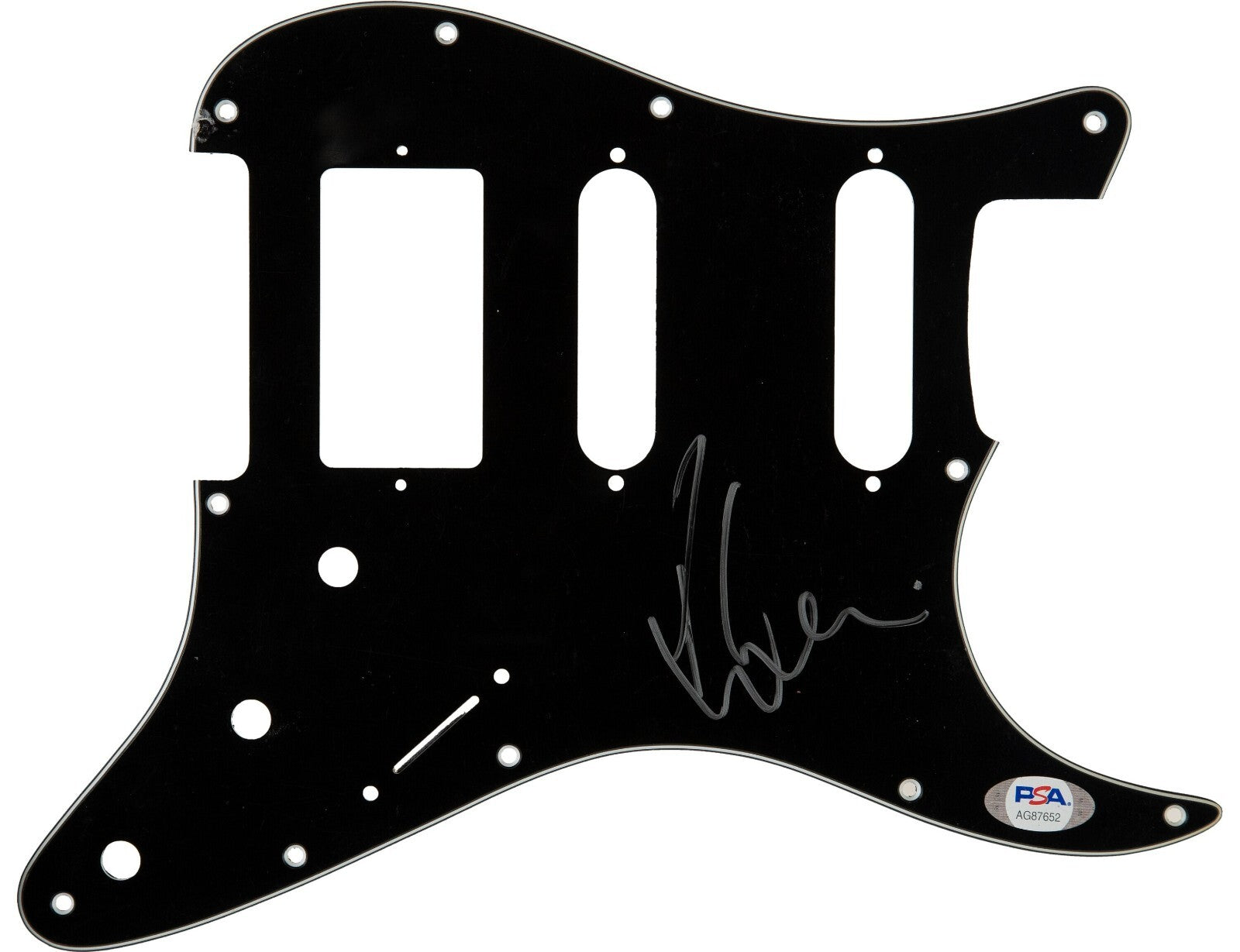 Rihanna Signed Autographed Guitar Pickguard PSA DNA COA