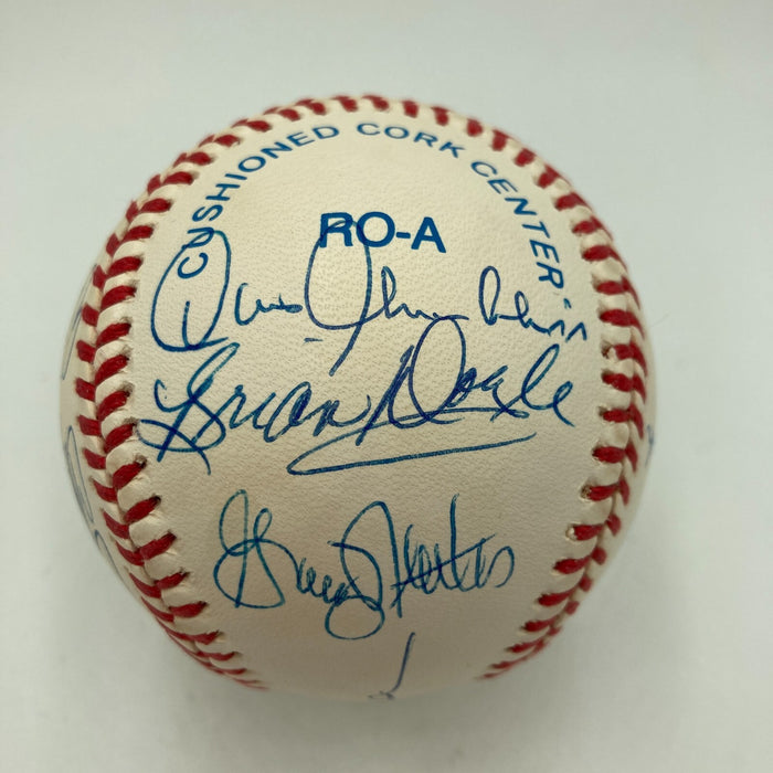 1977-1978 New York Yankees World Series Champs Team Signed AL Baseball JSA COA