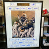 Magnificent 1998 New York Yankees WS Champs Team Signed Display Derek Jeter JSA