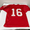 Johnny Unitas "Go Cardinals" Signed Louisville Cardinals College Jersey JSA COA