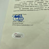 President Dwight D. Eisenhower Single Signed American League Baseball JSA COA