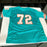 1972 Miami Dolphins Super Bowl Champs Team Signed Perfect Season Jersey JSA COA