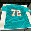 1972 Miami Dolphins Super Bowl Champs Team Signed Perfect Season Jersey JSA COA